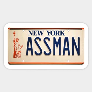 ASSMAN Sticker